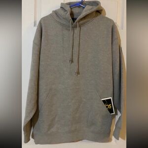 New Heavyweight Gray Hoodie 
Size Small